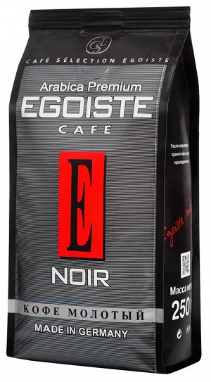 Кофе "EGOISTE" Noir 100г*12 пак. молот., шт
