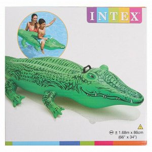 Игрушка для плавания «Крокодил», 168х86 см, от 3 лет 58546NP INTEX