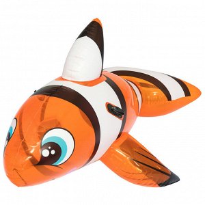 Игрушка надувная для плавания с ручками «Рыба-клоун», от 3-х лет