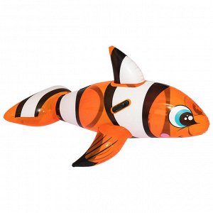 Игрушка надувная для плавания с ручками «Рыба-клоун», от 3-х лет