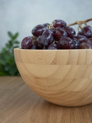 Салатник 19,8х9,5см, бамбук