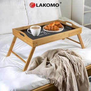 Столик в постель 48х30х6,5см, бамбук