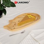 Блюдо &quot;Кот&quot; 25х12х1,5см, бамбук