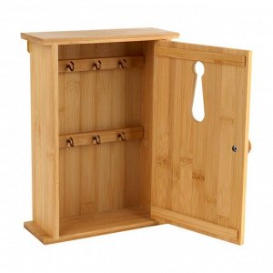Ключница 26х19,2х9,7см бамбук