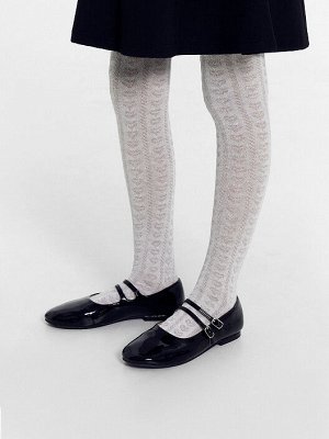 КОЛГОТКИ ДЛЯ ДЕВОЧЕК АЖУРНЫЕ СЕРЫЕ