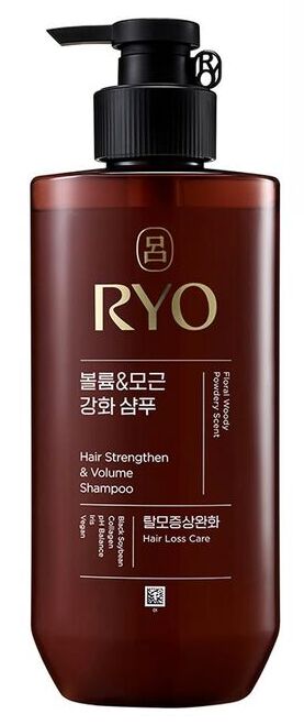 Шампунь УКРЕПЛЯЮЩИЙ для волос Ryo 592мл