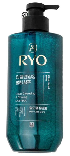Шампунь для жирной кожи головы Ryo 592мл