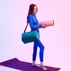 Сумка спортивная Sport and wellness, 40x24x21, отдел на молнии, зеленая