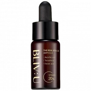 Round Lab Bliv:u The Real Vita C20 Ampoule Осветляющая липосомальная ампула с 20% витамина С