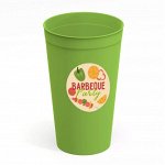 Стакан, 400 мл, пластик, BBQ party