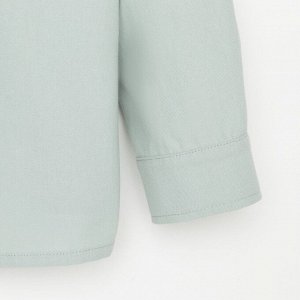 Рубашка для девочки MINAKU: Casual collection KIDS, цвет мятный, рост