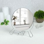 Зеркало склад-подвес с увел 2-х сторон круг d19,5*31см металл*