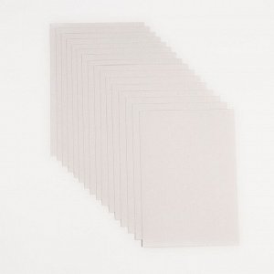 Картон белый, А4, 16 листов, немелованный, односторонний, в папке, 220, г/м², «Смешарики»