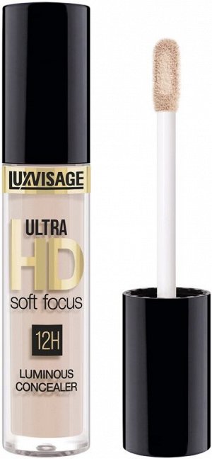 Люксвизаж Светоотражающий консилер LUXVISAGE ULTRA HD soft focus 12H, тон 12 Nude, LUXVISAGE