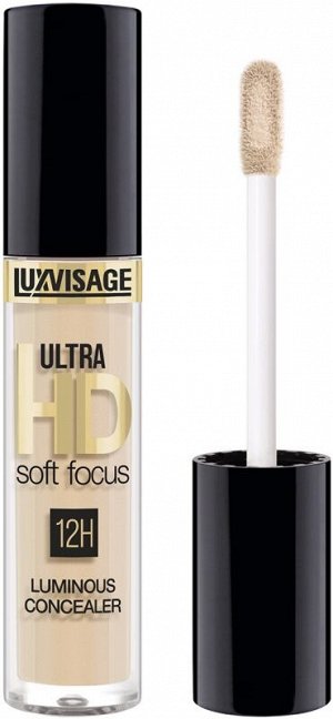 Люксвизаж Светоотражающий консилер LUXVISAGE ULTRA HD soft focus 12H, тон 13 Beige , LUXVISAGE