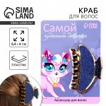 Краб для волос «Самой чудесной девочке»