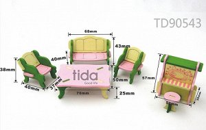 Набор кукольной мебели 90543