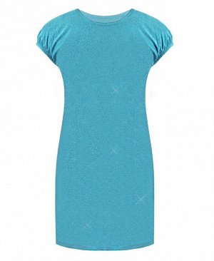 Голубое нарядное платье для девочки 76326-ДН17