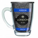 Чай черный &quot;Assam&quot; ТМ London Tea Club 70 г, в стеклянной кружке 1*20