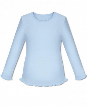 Школьная голубая блузка для девочки 778210-ДШ19