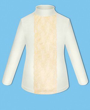 Школьная молочная блузка для девочки 82714-ДШ19