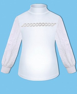 Белая блузка для девочки 78161-ДШ18
