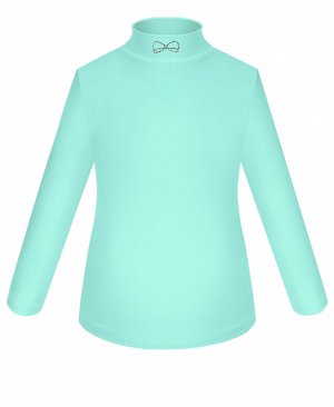 Школьная бирюзовая блузка для девочки 745010-ДШ18