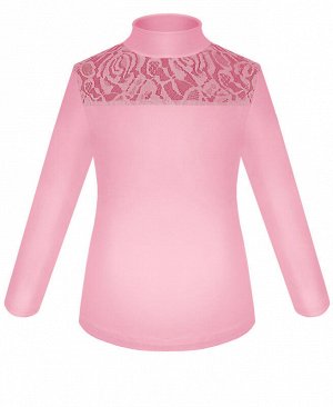 Школьная розовая блузка для девочки 7374-ДШ17