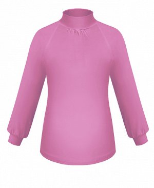 Сиреневая школьная блузка для девочки 75815-ДШ18