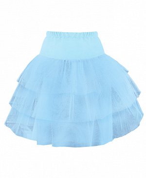 Голубой подъюбник(юбка) для девочки 78081-ДН17