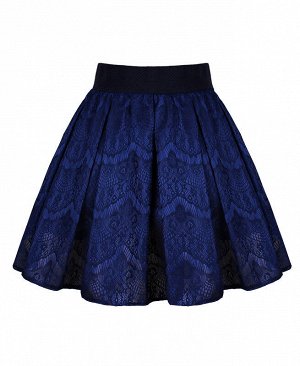 Синяя юбка для девочки 83302-ДНШ19