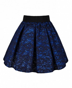 Синяя юбка для девочки 83303-ДНШ19