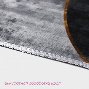 Коврики для ванной и туалета Доляна «Мэни», 2 шт., 50x80 см, 50x40 см