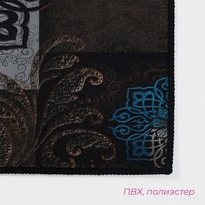 Коврики для дома Доляна «Цвета», 2 шт., 40x60 см, 40x120 см