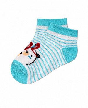 Бирюзовые носки для девочки 38365-ПЧ18