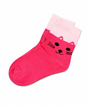 Малиновые носки для девочки 37604-ПЧ19