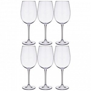 Набор бокалов для вина из 6 шт. "esta/fulica" 640 мл высота=25,5 см (кор=1набор.)