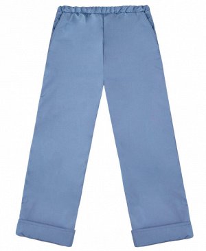 Теплые серые брюки для мальчика 75725-МО16