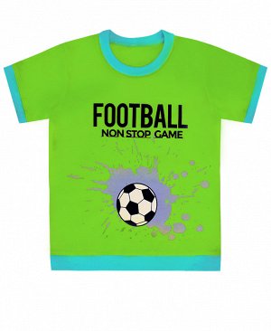 Салатовая футболка для мальчика 79711-МЛ17