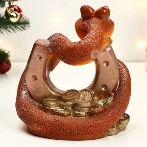 Фигура "Змея Удача" 23х23х28см