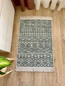 Коврик комнатный с кисточками 60х90 см