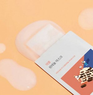 Round Lab Soybean Panthenol Mask Барьерная тканевая маска с чёрной соей и пантенолом