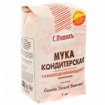 Мука кондитерская самоподнимающаяся 1 кг. С.Пудовъ