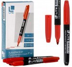 Маркер перманентный LITE FIX 3 мм, красный, круглый