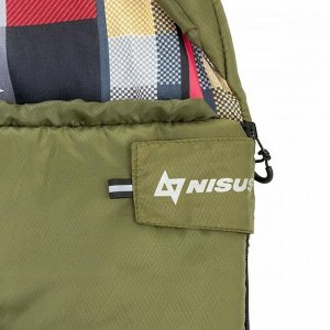 Спальный мешок TRAVEL XXL 400 (N-SB-H400-220x90) NISUS [220х90 см, полиэстр, хлопок, 2,3кг]