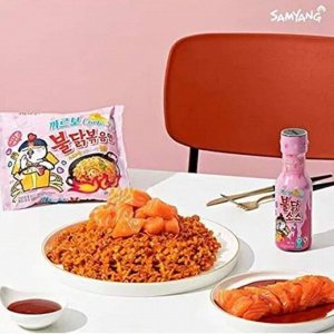 Соус острый карбонара, вкус курицы Carbo Hot Chicken Flavour Sauce 200гр