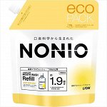 Ежедневный зубной ополаскиватель &quot;Nonio&quot; с длительной защитой от неприятного запаха (без спирта, лёгкий аромат трав и мяты) 950 мл, сменная упаковка с крышкой