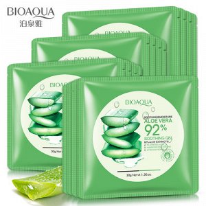 Bioaqua Natural Aloe Vera Гель-Маска Для Лица 30 мл.