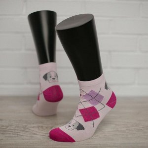 WZM12, розовый носки