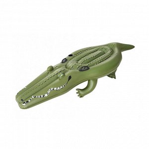 Игрушка надувная «Крокодил» для катания верхом, для взрослых 259х104 см